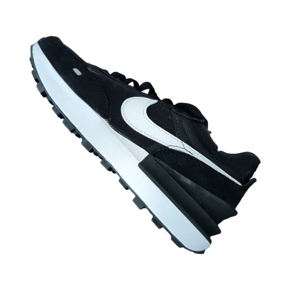 Nike Womens Waffle One Size 6.5 Black- White New Sneakers - Picture 5 of 9